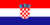 Aufkleber Kroatien 3D