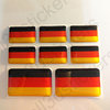 3D Kfz-Aufkleber Flagge Deutschland Fahne