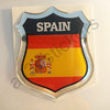 Pegatina Emblema Bandera España 3D