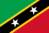 Aufkleber St. Kitts und Nevis 3D