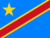 Aufkleber Demokratische Republik Kongo 3D