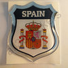 Autocollant Espagne Emblème Armoiries Résine 3D Relief