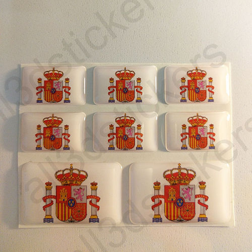 3D Kfz-Aufkleber Wappen Spanien