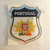 Kfz-Aufkleber Emblem Wappen Portugal 3D