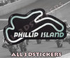 Pegatina Relieve 3D Circuito Phillip Island