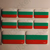 3D Kfz-Aufkleber Flagge Bulgarien Fahne