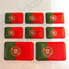 Pegatinas Relieve Bandera Portugal 3D