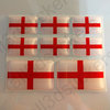 Stickers Resin Domed Flag England 3D
