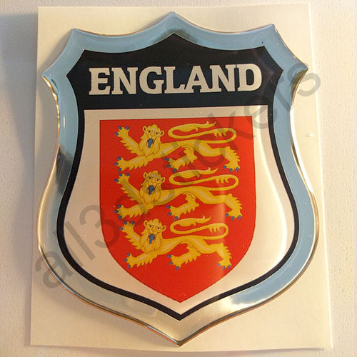 Emblem Sticker Coat of Arms England 3D