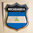 Autocollant Nicaragua Emblème Drapeau Résine 3D Relief